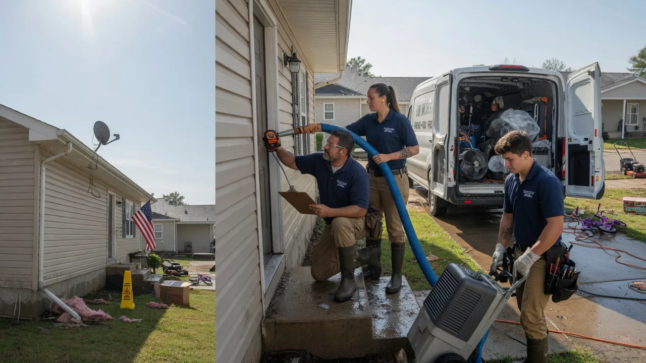 Ceiling Water Damage Restoration in Wolf, WY near me